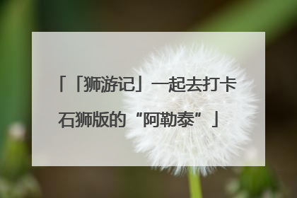 「狮游记」一起去打卡石狮版的“阿勒泰”