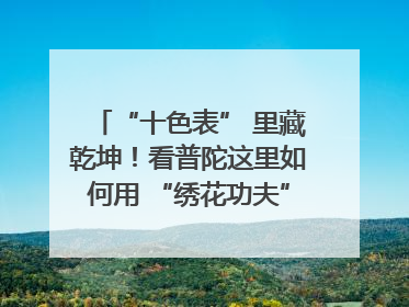 “十色表” 里藏乾坤！看普陀这里如何用 “绣花功夫” 织就社区治理