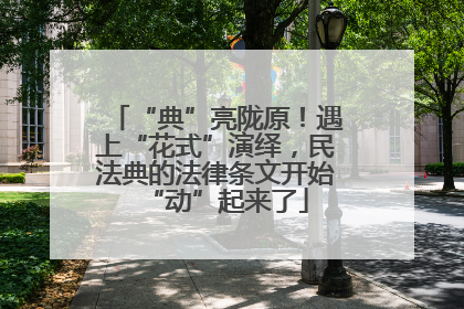“典”亮陇原！遇上“花式”演绎，民法典的法律条文开始“动”起来了
