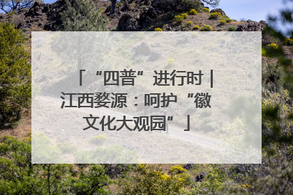“四普”进行时｜江西婺源：呵护“徽文化大观园”