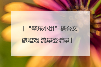 “肇东小饼”搭台文旅唱戏 流量变增量
