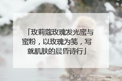 玫莉蔻玫瑰发光蜜与蜜粉，以玫瑰为笺，写就肌肤的晨昏诗行