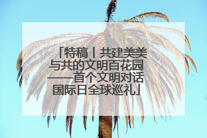 特稿丨共建美美与共的文明百花园——首个文明对话国际日全球巡礼