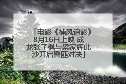 电影《捕风追影》8月16日上映 成龙张子枫与梁家辉此沙开启警匪对决