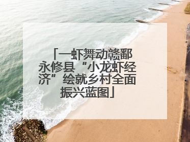 一虾舞动赣鄱 永修县“小龙虾经济”绘就乡村全面振兴蓝图