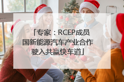 专家：RCEP成员国新能源汽车产业合作驶入共赢快车道