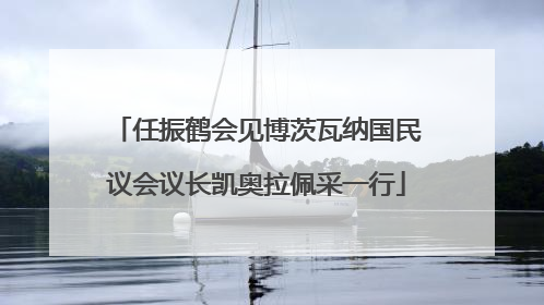 任振鹤会见博茨瓦纳国民议会议长凯奥拉佩采一行
