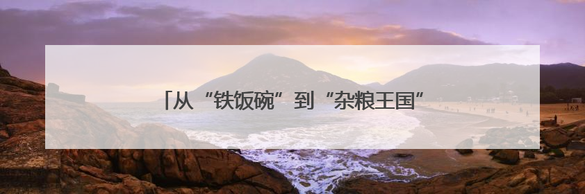 从“铁饭碗”到“杂粮王国” 赵玉娥的三十年扶贫创业路