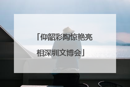 仰韶彩陶惊艳亮相深圳文博会