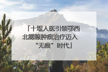 十堰人医引领鄂西北腮腺肿瘤治疗迈入“无痕”时代