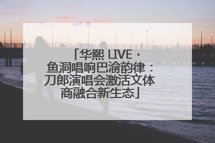 华熙 LIVE・鱼洞唱响巴渝韵律：刀郎演唱会激活文体商融合新生态