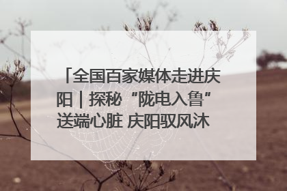 全国百家媒体走进庆阳｜探秘“陇电入鲁”送端心脏 庆阳驭风沐光点亮齐鲁万家