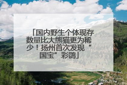 国内野生个体现存数量比大熊猫更为稀少！扬州首次发现“国宝”彩鹮