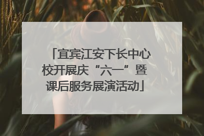 宜宾江安下长中心校开展庆“六一”暨课后服务展演活动