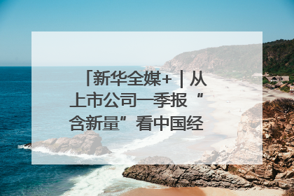 新华全媒+｜从上市公司一季报“含新量”看中国经济发展向“新”