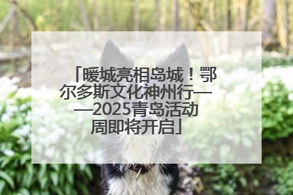 暖城亮相岛城！鄂尔多斯文化神州行——2025青岛活动周即将开启