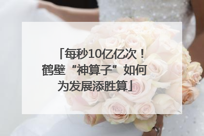 每秒10亿亿次！鹤壁“神算子”如何为发展添胜算