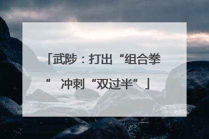 武陟：打出“组合拳” 冲刺“双过半”