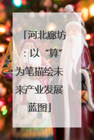 河北廊坊：以“算”为笔描绘未来产业发展蓝图