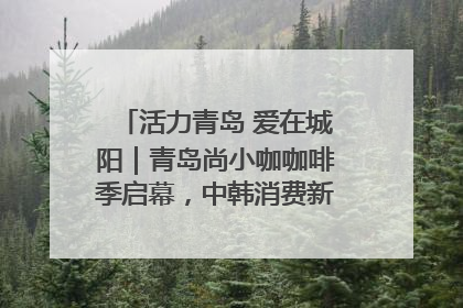 活力青岛 爱在城阳｜青岛尚小咖咖啡季启幕，中韩消费新场景点燃夏日热情