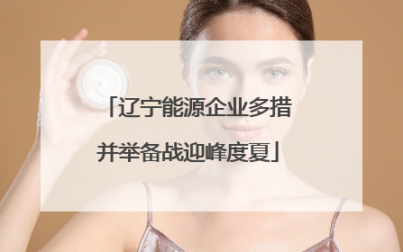 辽宁能源企业多措并举备战迎峰度夏
