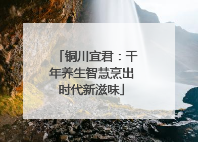 铜川宜君：千年养生智慧烹出时代新滋味