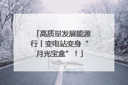 高质量发展能源行丨变电站变身“月光宝盒”！