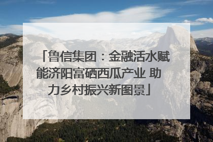 鲁信集团：金融活水赋能济阳富硒西瓜产业 助力乡村振兴新图景