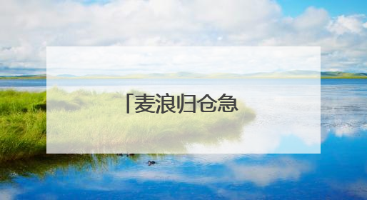 麦浪归仓急 新垄点豆忙