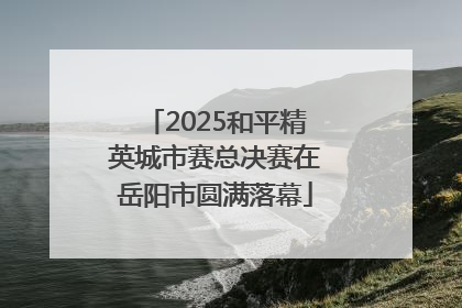 2025和平精英城市赛总决赛在岳阳市圆满落幕